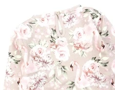 Name It sepia rose flowers sweatshirt